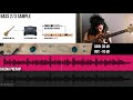 Tierra audio calima preamp  bass samples