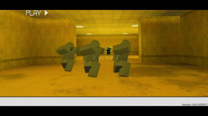 Backroom jump style Roblox game name : kyle animation 