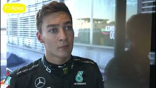George Russell Friday Driver Interview - F1 Italian Grand Prix 2022 Update