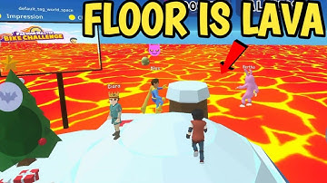 Floor Is Lava: Parkour Race - Gameplay Walkthrough