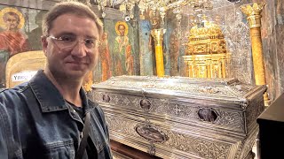 картинка: У мощей святого Спиридона. Иконы Святителя, и путешествие по острову Корфу.