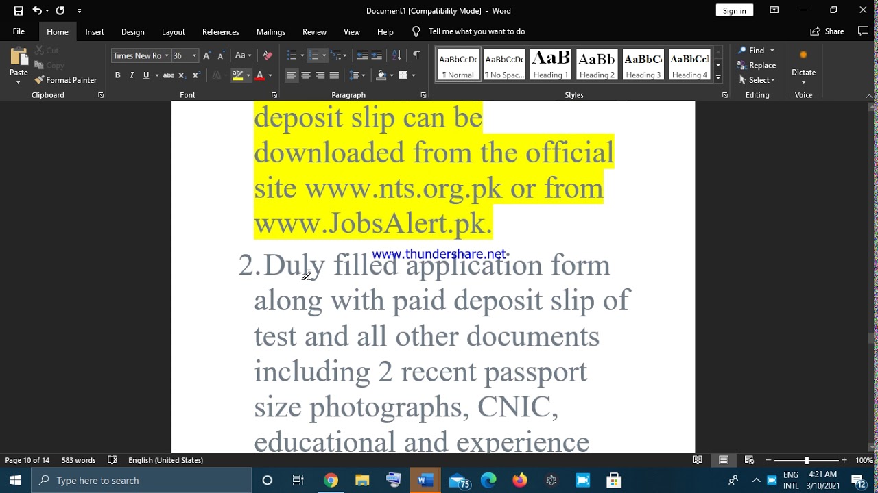 Primary Secondary Healthcare Department Punjab Jobs 2021 NTS Online Application Form