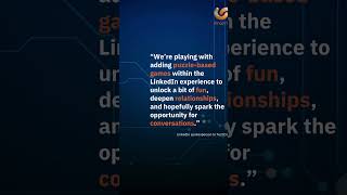 LinkedIn GAMING! Would you play with your boss and colleagues? #socialmedianews #linkedin #gaming screenshot 4