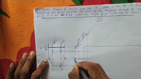 Regular hexagon-corner condition_plane projection