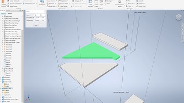 Autodesk Inventor 2020. Stairs etc. Winder treads #12. With link to incomplete model