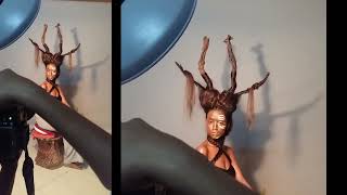 How to do Editorial Makeup with crazy makeup and hair Techniques screenshot 5