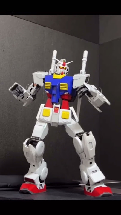 Gundam robot model #gunplamodel #transformers #0079 #gundam #robosen