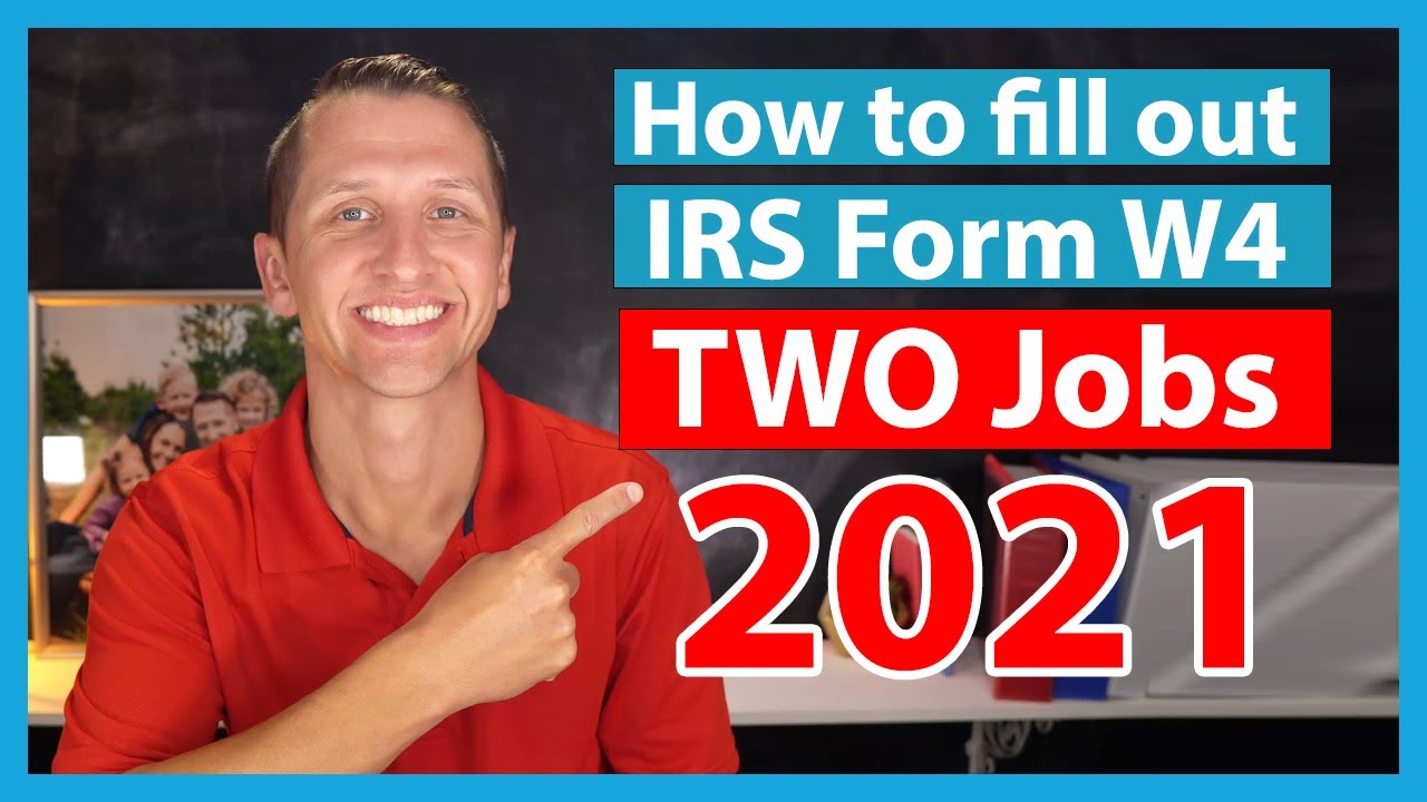 how-to-fill-out-irs-form-w4-for-two-jobs-youtube