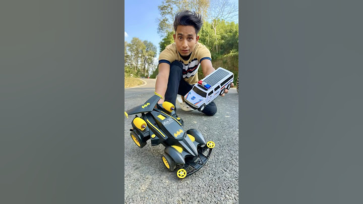 Remote Control Small And Big Police Car Unboxing & Testing🔥