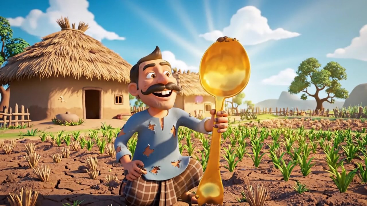 jadui Sone Ka Chammach | Hindi Kahani | Hindi Cartoon | Moral Stories | Hindi Story | Hindi Kahaniya