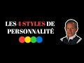 Les 4 types de personnalit de la mthode disc  dominant influent stable conforme