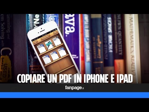 Come copiare o salvare un PDF in iPhone e iPad