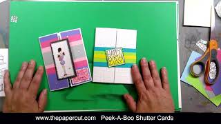 Peek-A-Boo Shutter Cards