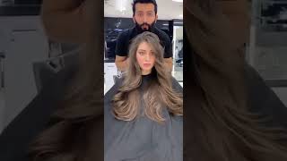 قصة شعر مدرج #haircut