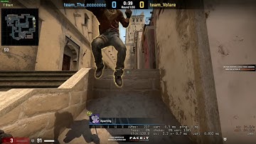 1v4 knife round with 3hp clutch on Faceit