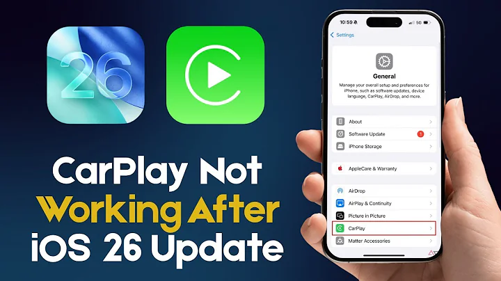 How to Fix CarPlay Not Working after iOS 26 Update