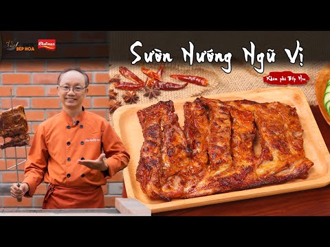 Bí quyết làm Sườn Nướng Ngũ Vị ngon, hương vị đặc biệt | Chinese BBQ Ribs – Five Spice Spare Ribs