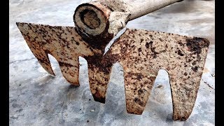 Restoration Rake Broken - Restore Rakes Agriculture old with manual method