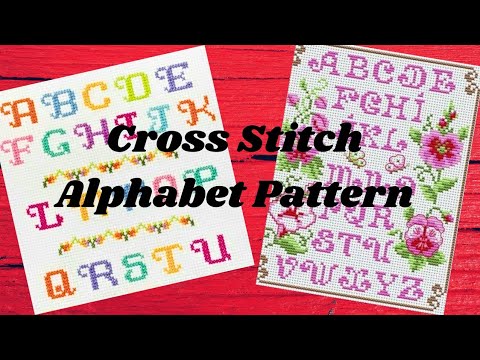 Cross Stitch #Alphabet# Pattern# for everything