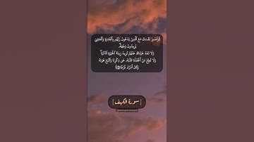 سورة الكهف الآية ٢٧ و ٢٨ بصوت الشيخ محمد صديق المنشاوي