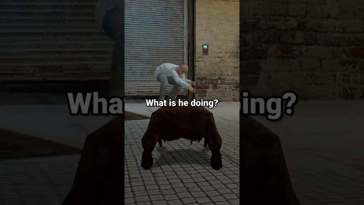 Dr. Kleiner is acting VERY WEIRD | Half-Life 2