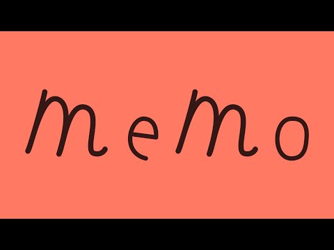 【架空CM】memo【動画広告サンプル】