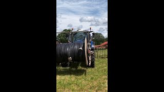 Brewster Farms getting the slurry on after some first cut!