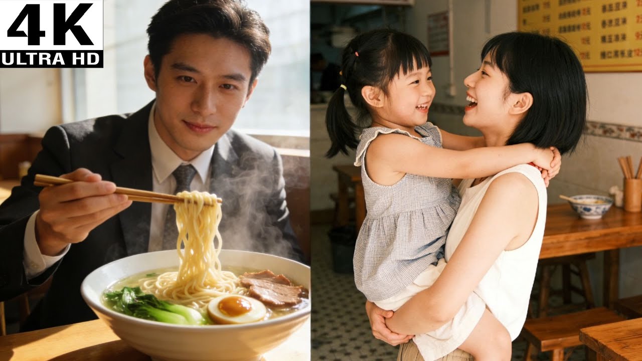 Ly hôn 20 năm, chủ tịch ăn mì tại quán bất ngờ gặp lại vợ cũ, phát hiện bà đã lén nuôi lớn con mình!