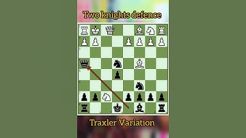 Two knights defence#chessgame #chessopening#viral #xml#trending  #gaming#shortsfeed #shortsvideo