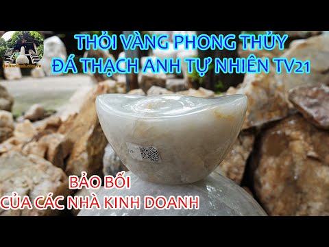 Video Vì Sao Thỏi Vàng Phong Thủy Đá Thạch Anh Tự Nhiên TV21... - youtube
