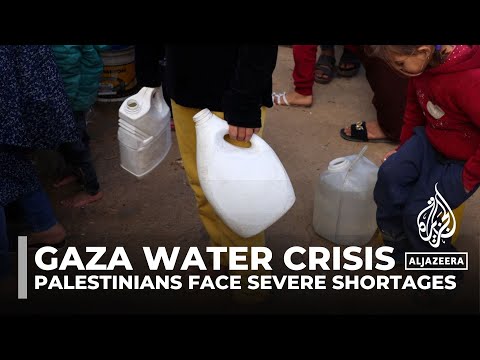 Clean drinking water becoming more difficult to find in Gaza: AJE correspondent