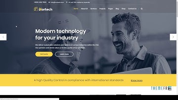 Nortech - A Industry and Engineering WordPress Theme        Tennyson