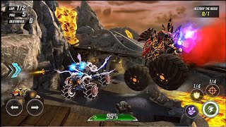 monsters and epic battles! Survival racing simulator / car rocket game screenshot 4