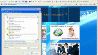Download unsigned ActiveX control