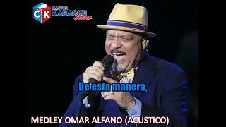 Vignette de la vidéo "karaoke medley baladas (ACUSTICO) omar alfano (OBSEQUIO)"