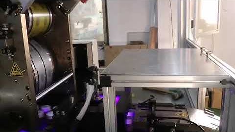 Water Bottle Cap 2-Col Offset Printing Machine For Flat Closures 100,000pcs /Hour