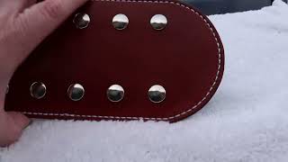 Fandu Luxe Big Gold on Ryan Stokes Leather