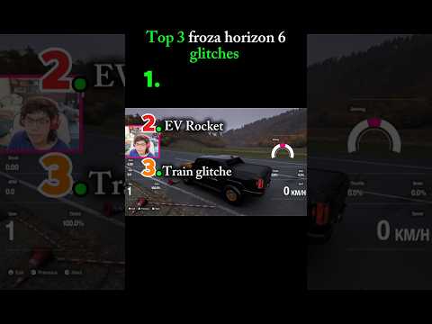 3 INSANE Forza Horizon 6 Glitches You Didn't Know #shorts #gaming