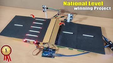 National Level winning Project | Smart Breaker with smart Zebra crossing | inspire Award Project