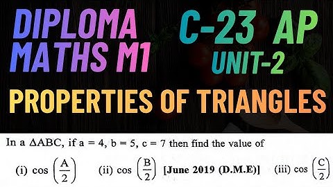 Properties of Triangles in telugu@maths naresh eclass