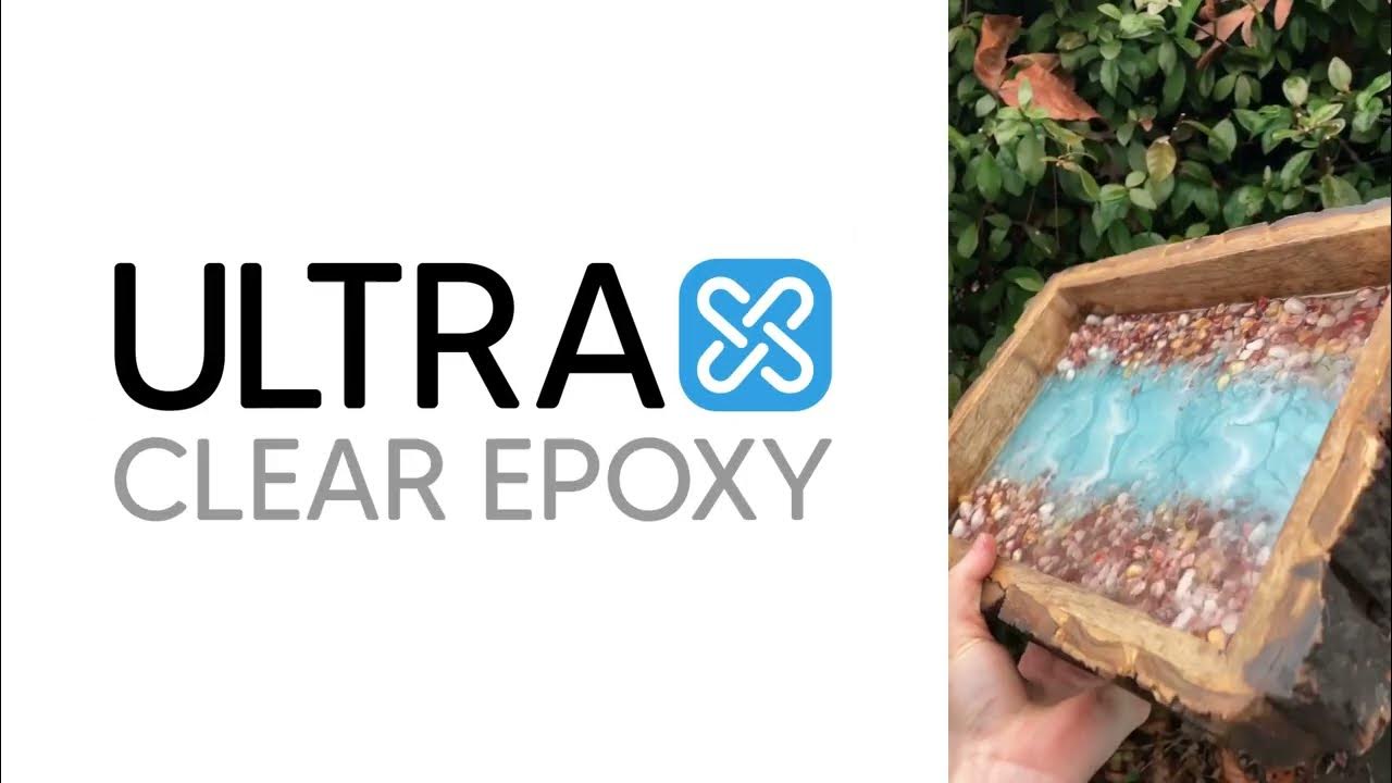 UltraClear Epoxy Resin Finish for Bar Tops, Countertops, and Table Tops