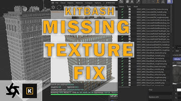 Easy Fix- KitBash Texture Linking