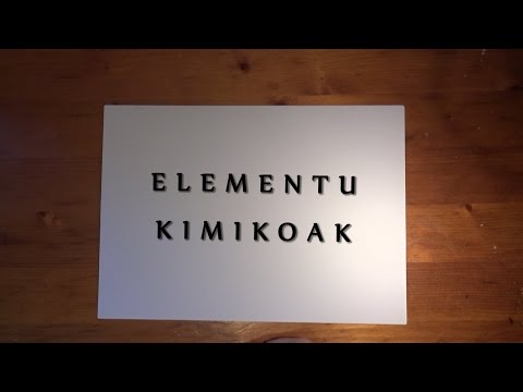 ELEMENTU KIMIKOAK (3. DBH Fisika-Kimika)