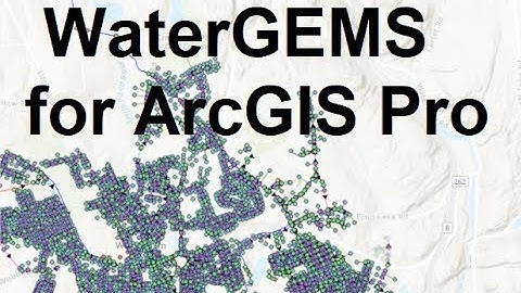 ArcGIS Pro Integration now available for existing WaterGEMS users!