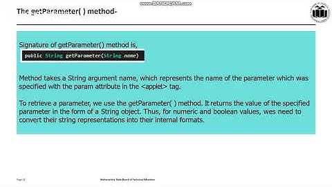 Applet tag, its attributes and Passing Parameters to Applet through Param tag