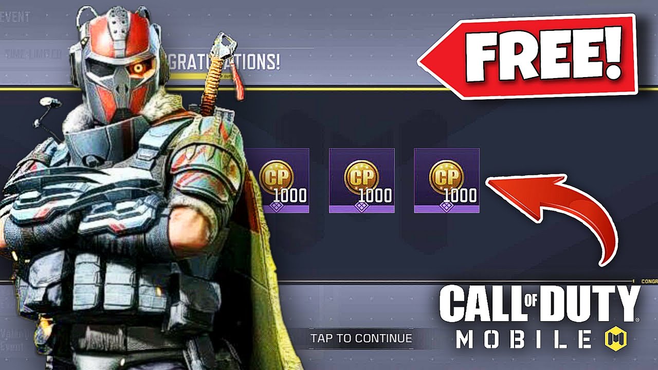 Top 3 ways to get free CP in COD Mobile