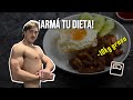 Cómo ARMAR tu DIETA para PERDER GRASA o GANAR MÚSCULO (Paso a Paso)