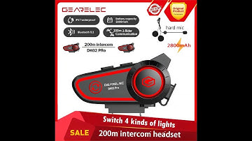 G max——DK02 pro Rider and Passenger Intercom Upgrade