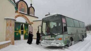 zima w ujkowickim monasterze