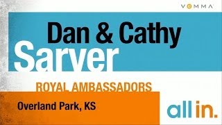 Royal Ambassadors Dan and Cathy Sarver   Vemma All In 2014